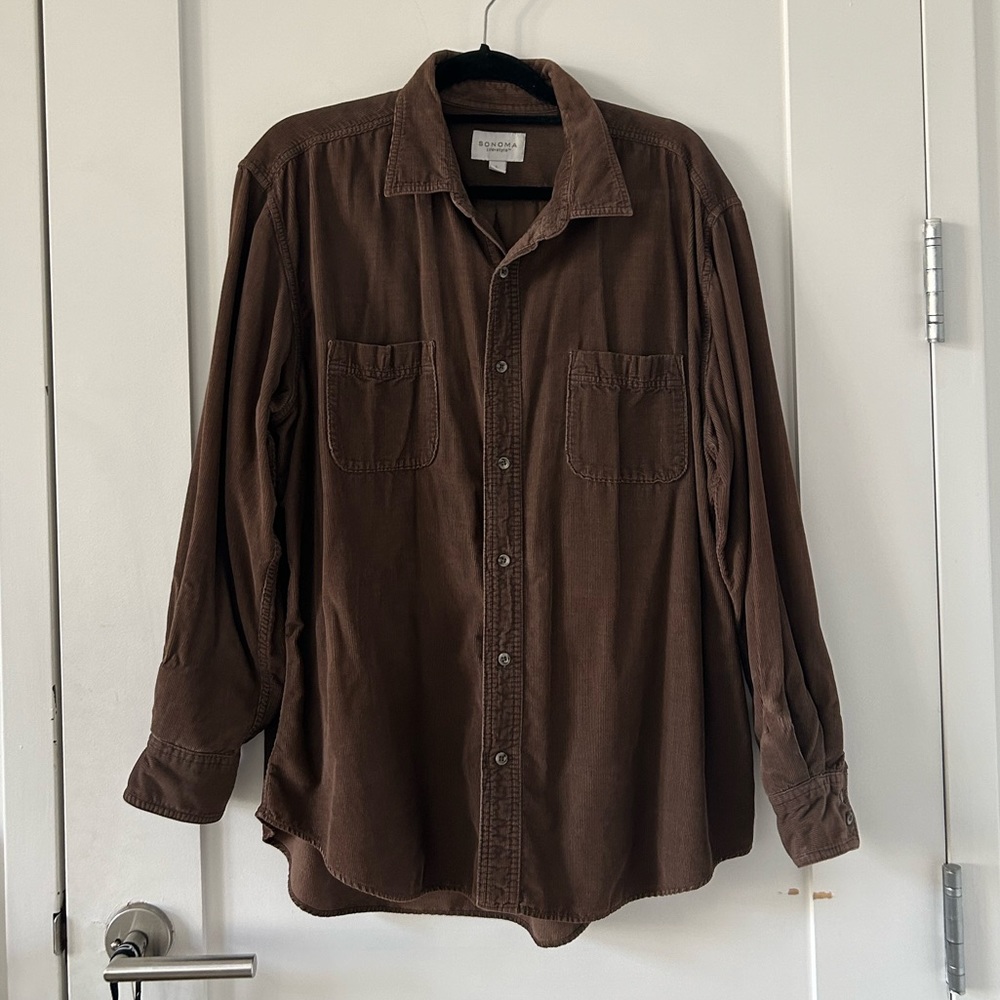 CORDUROY BUTTON DOWN